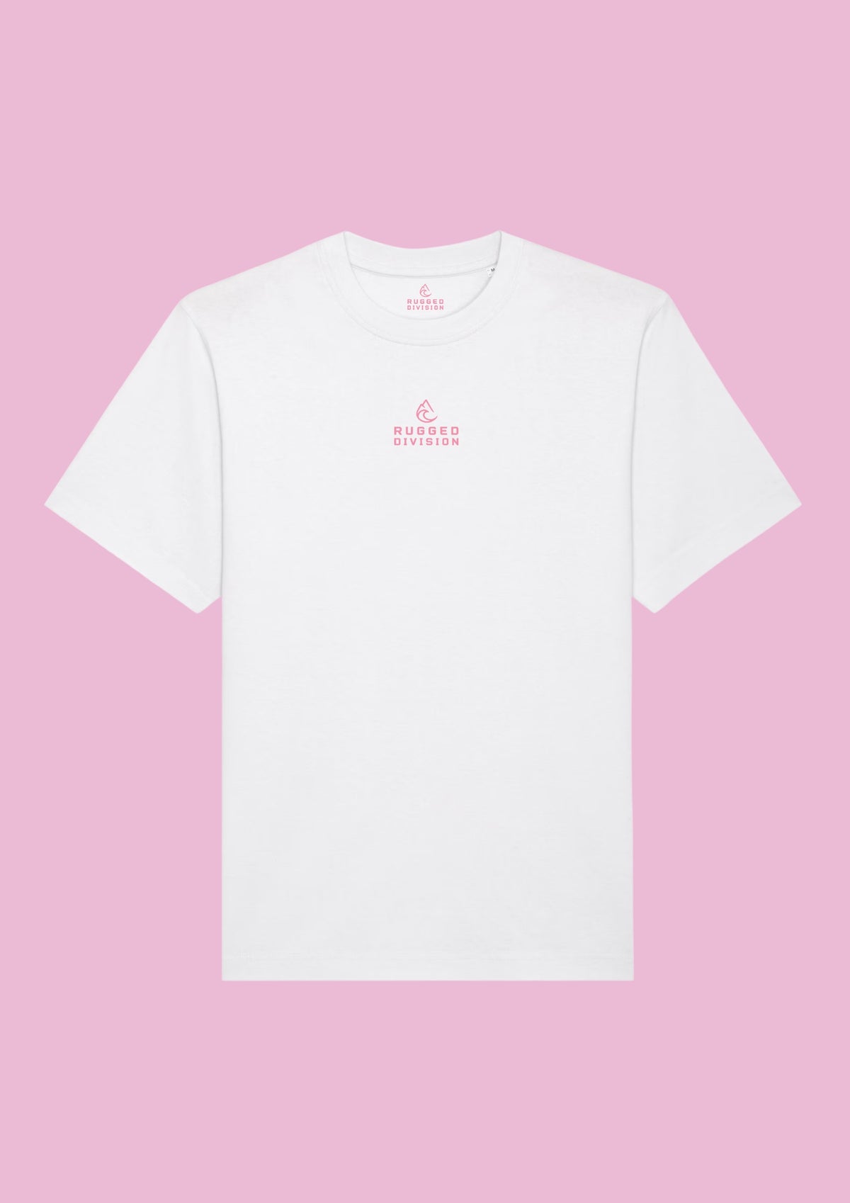 Alpine T-skjorte (hvit/rosa)
