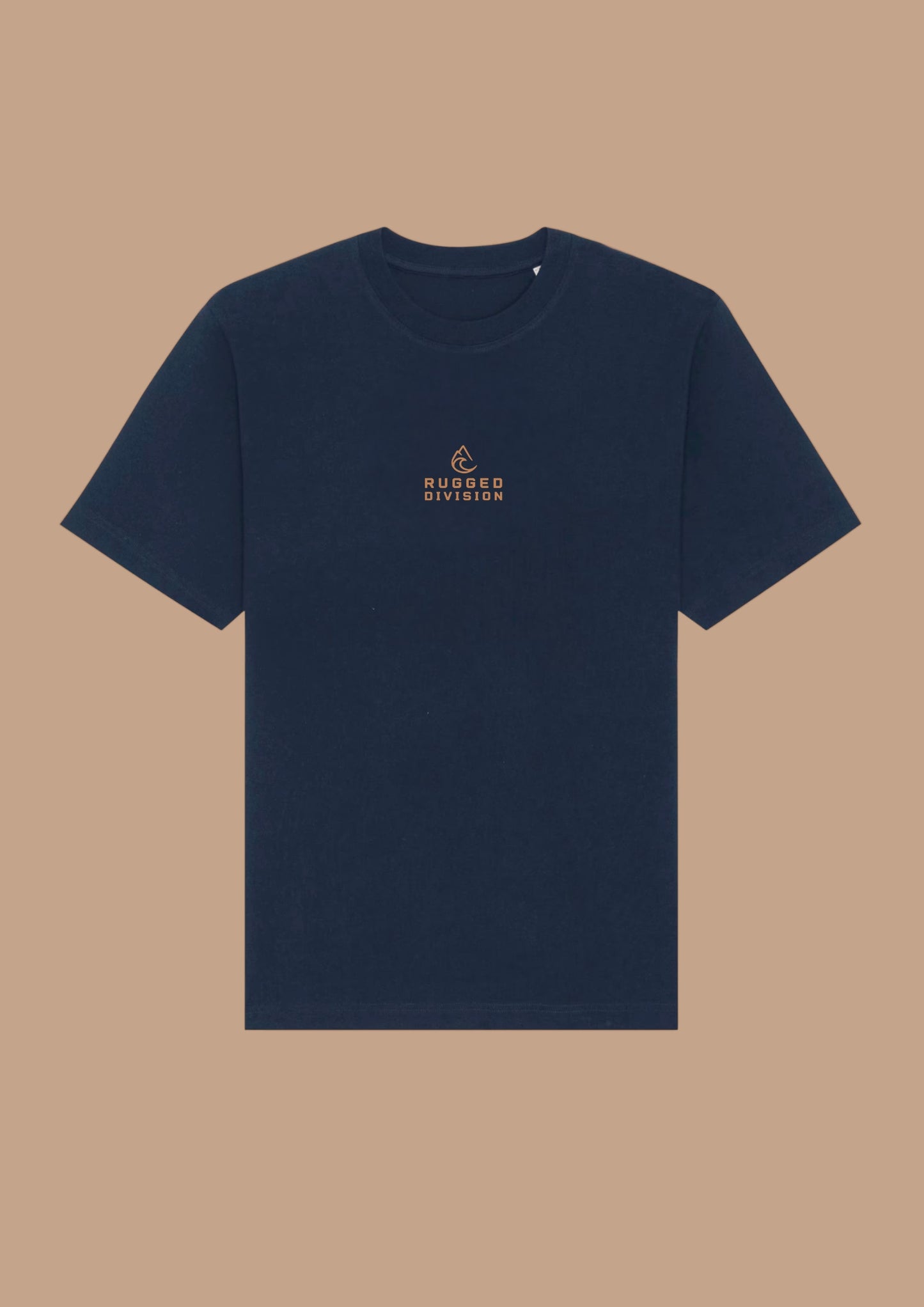 Retro Ski T-skjorte (marineblå)