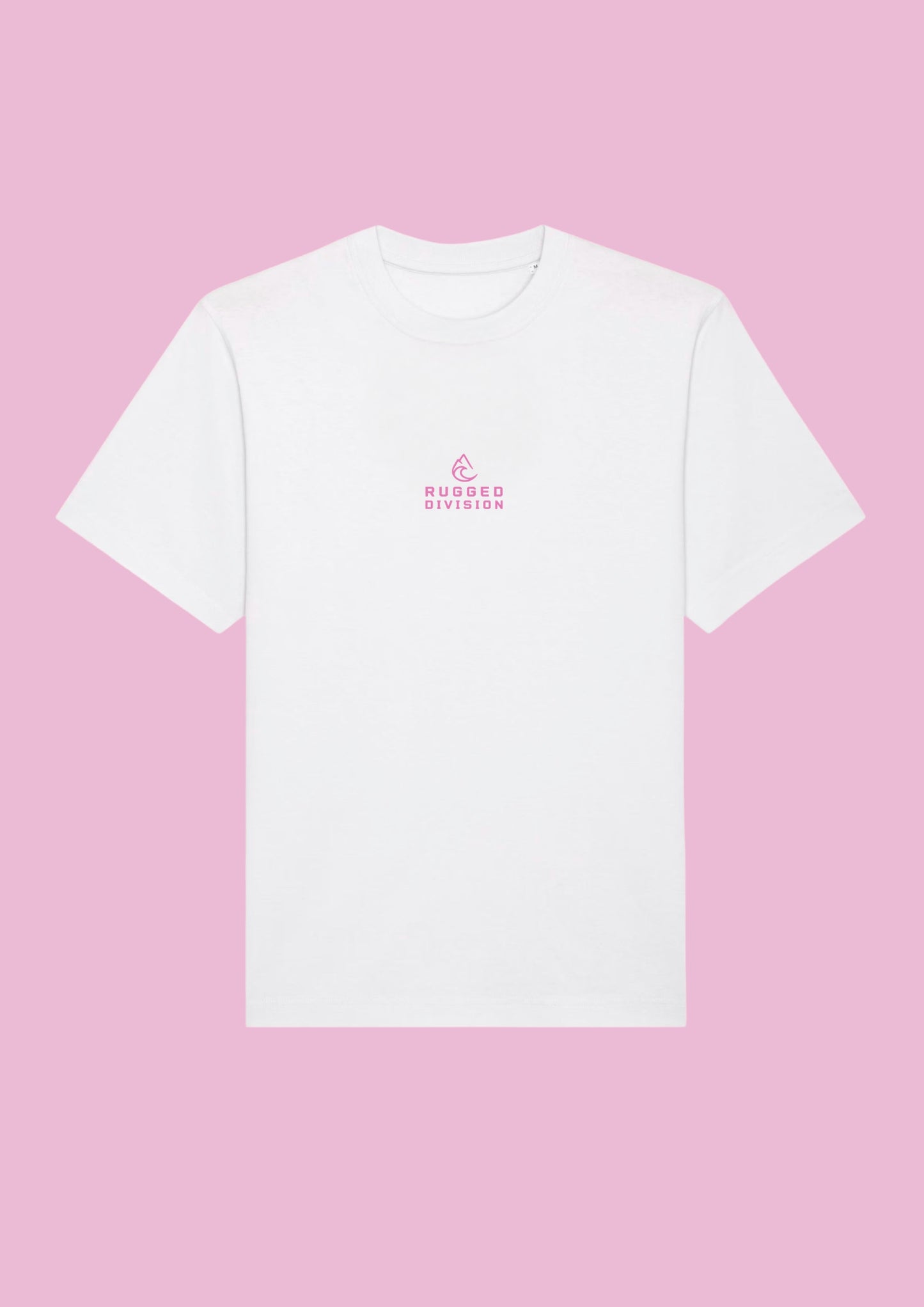 Alpine T-skjorte (hvit/rosa)