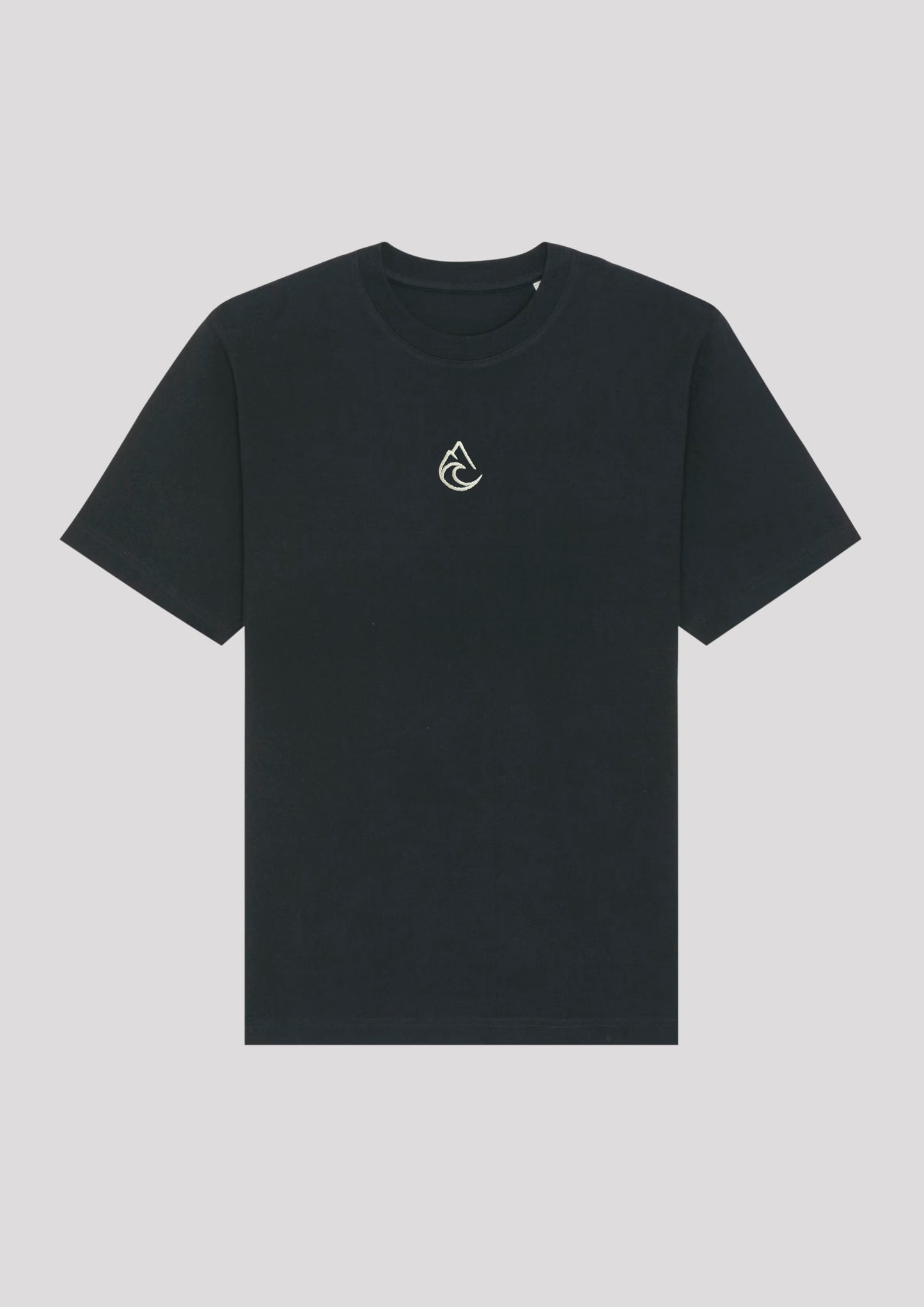 Brodert T-skjorte (Svart)
